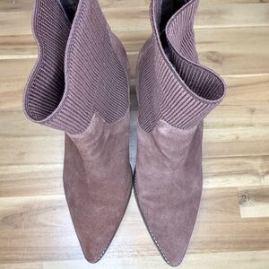 Steve Madden Women's Chocolate Brown Pointed-Toe Suede Ankle Boots